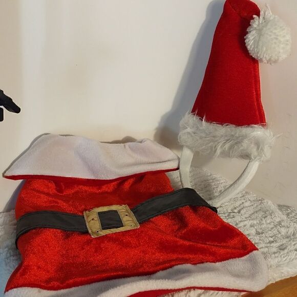 Dog "Santa' Suit  - Picture 1 of 7